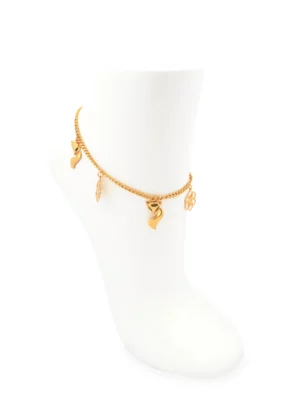 Gold Chain Anklet 7056