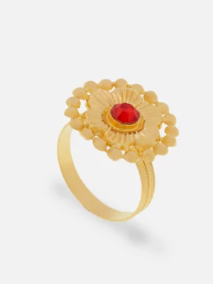 Red Gold Ring 763