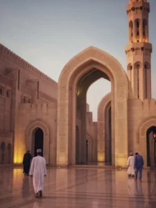 entrance of a mosque (masjid)