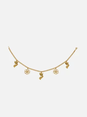 Gold Chain Anklet 7056