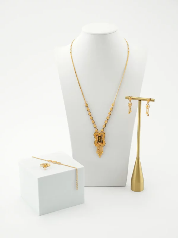 ophelia gold set 2186 at Alsayed jewellery London