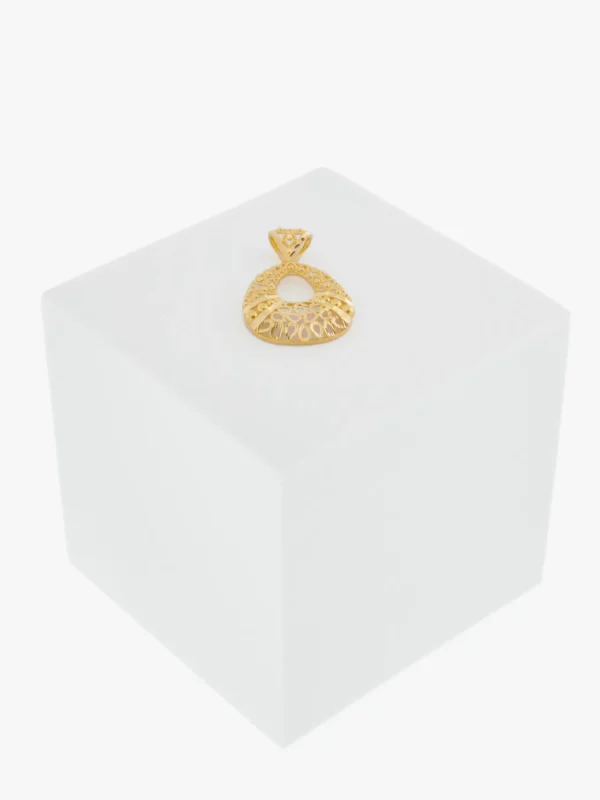 sparkling-desire gold pendant 2673 at Alsayed jewellery London