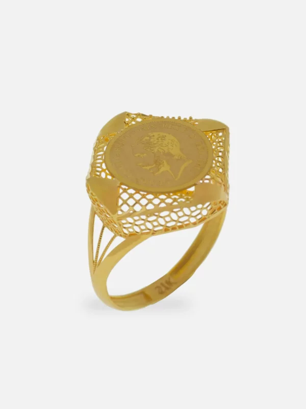 royal gold ring 2684 at Alsayed jewellery London