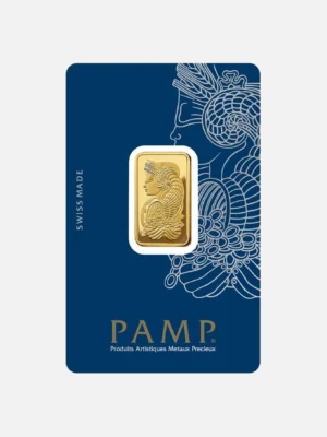 PAMP 10 Gram Gold Bar Minted