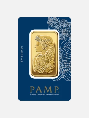 PAMP 100 Gram Gold Bar Minted
