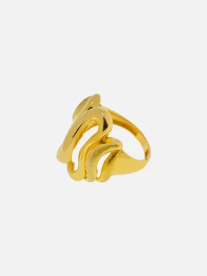 Twisted Gold Ring 4821