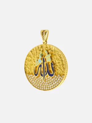 Majestic Allah Gold Pendant 4722
