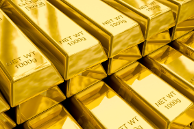 gold bullion and bars