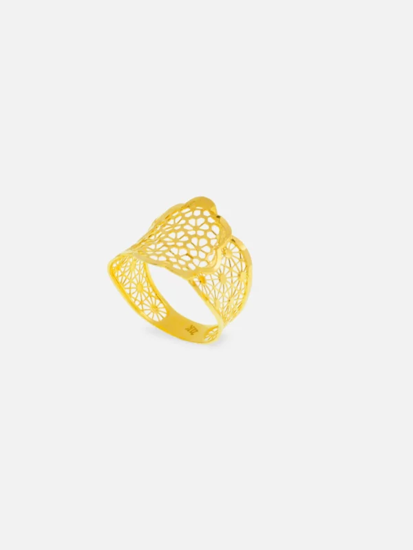 Aylin gold ring 5509 at Alsayed jewellery London