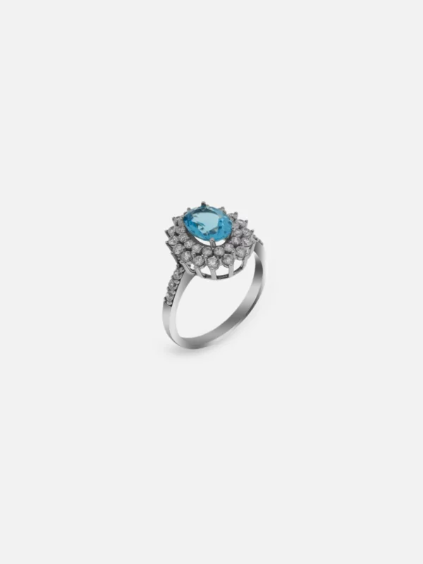 Mermaid Silver Ring 5470 at Alsayed jewellery London
